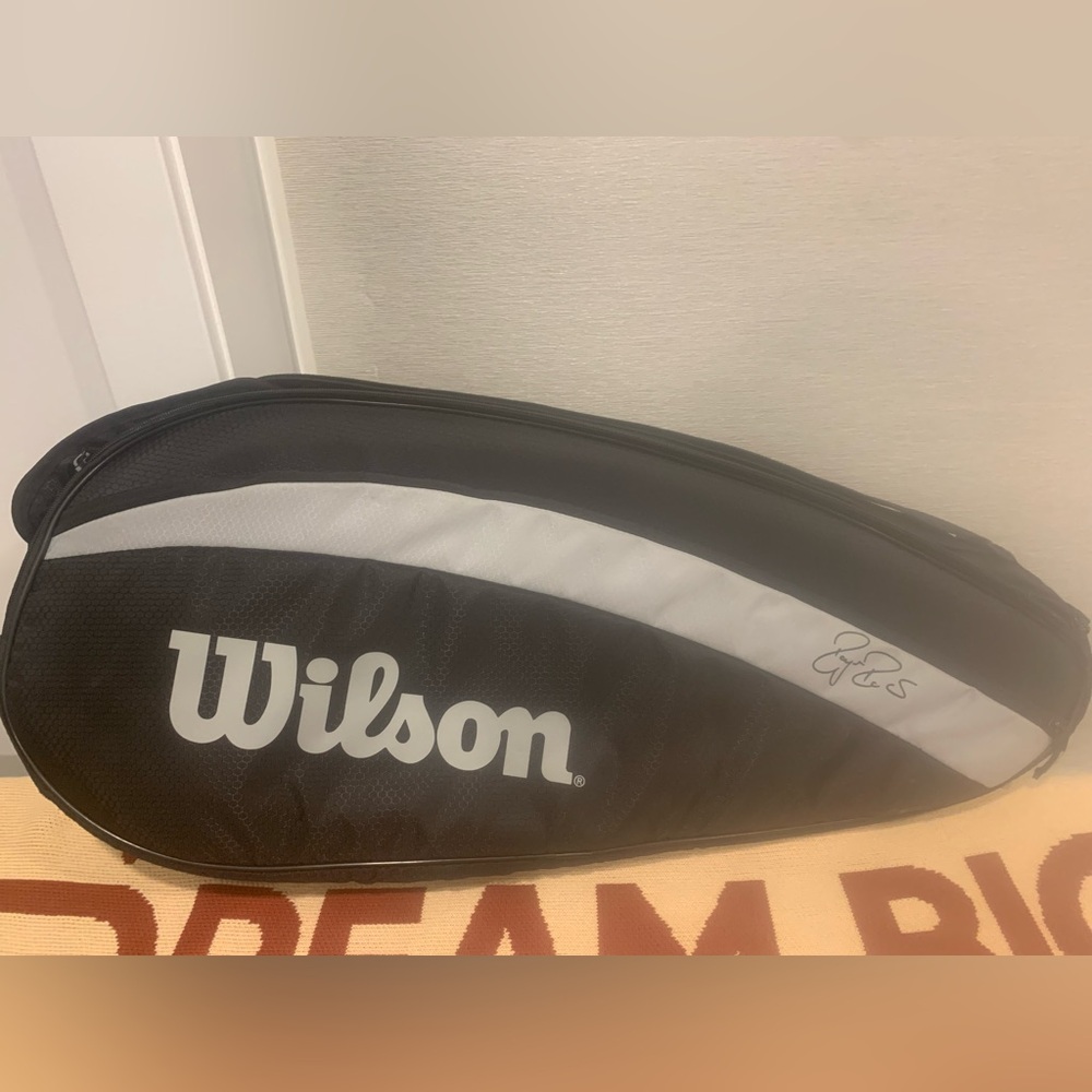 Wilson Roger Federer Tennis Bag Like New